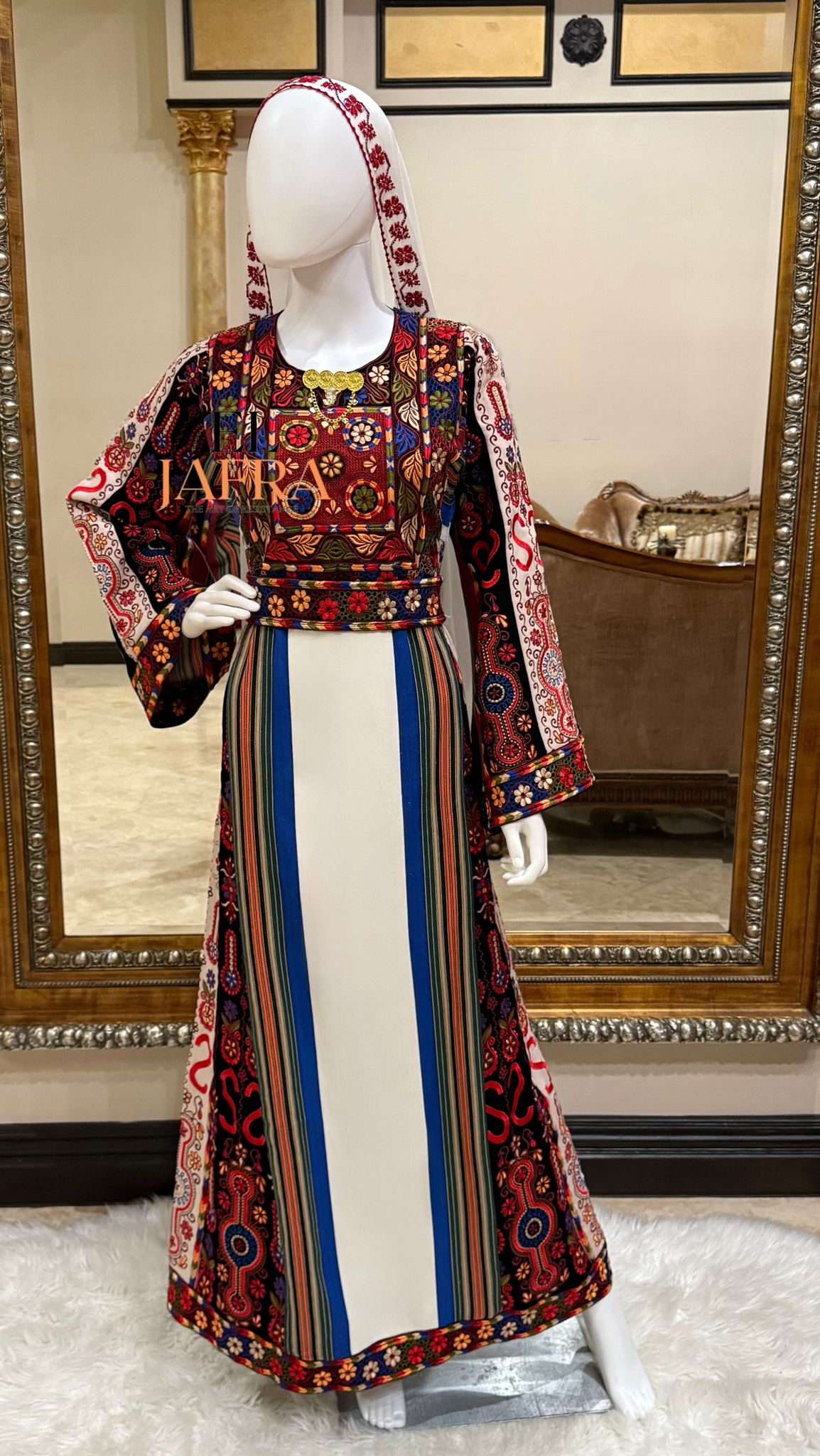 Malaka Majdlawi style thobe (8124223324342)