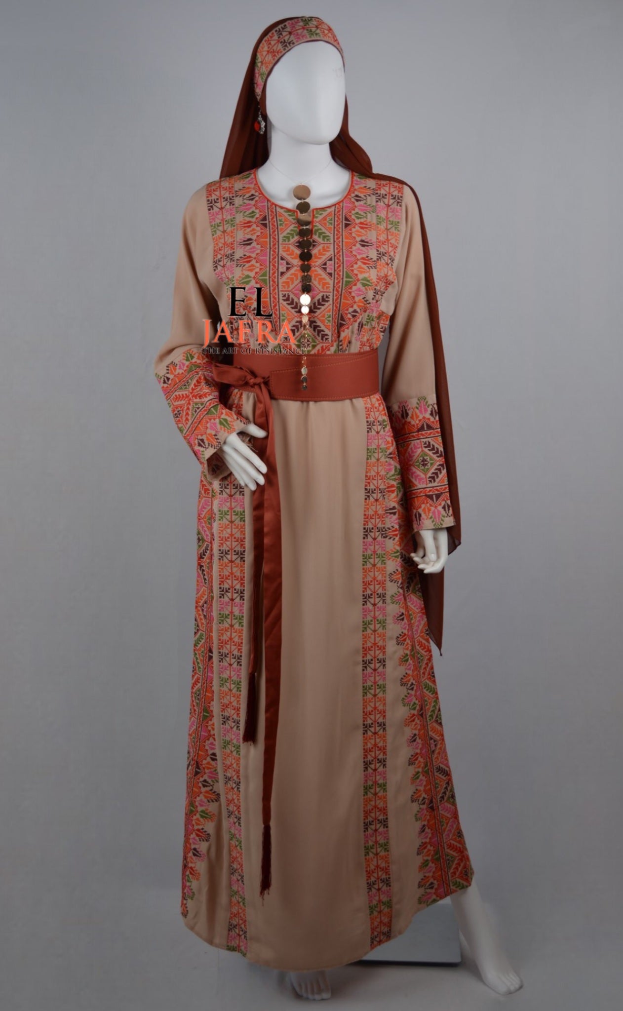 Olive branche thobe (8122737819830)