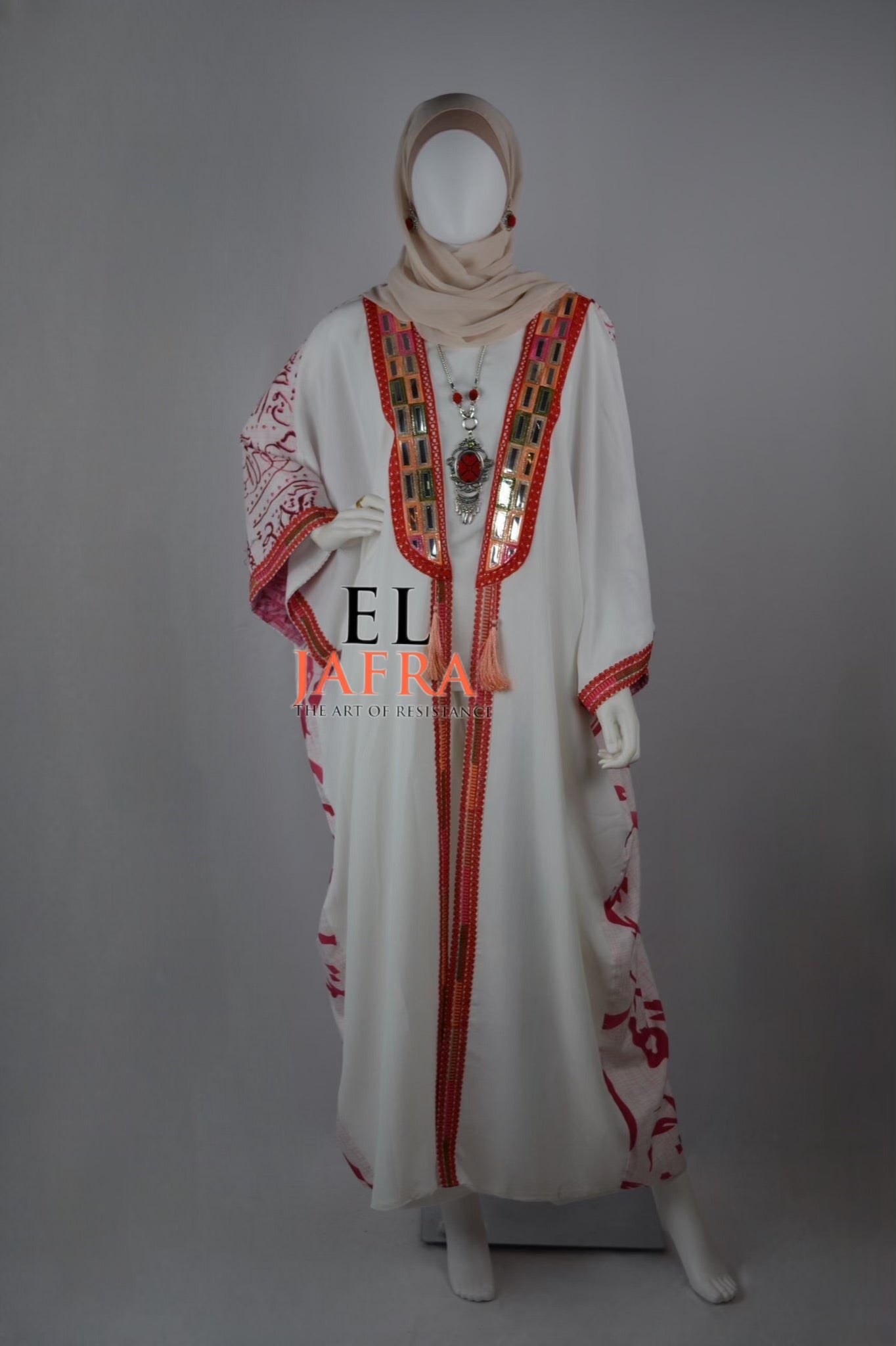 Soft touch abaya (8123331903670)