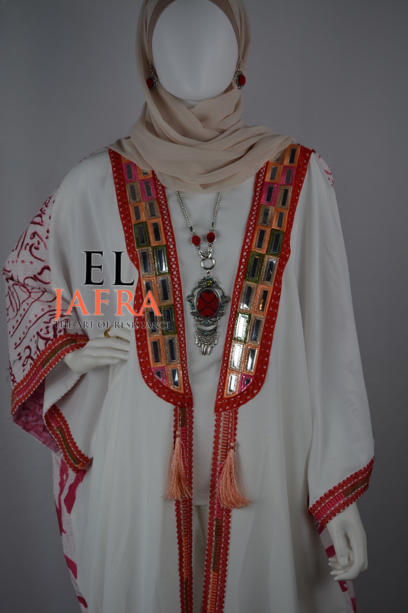 Soft touch abaya (8123331903670)