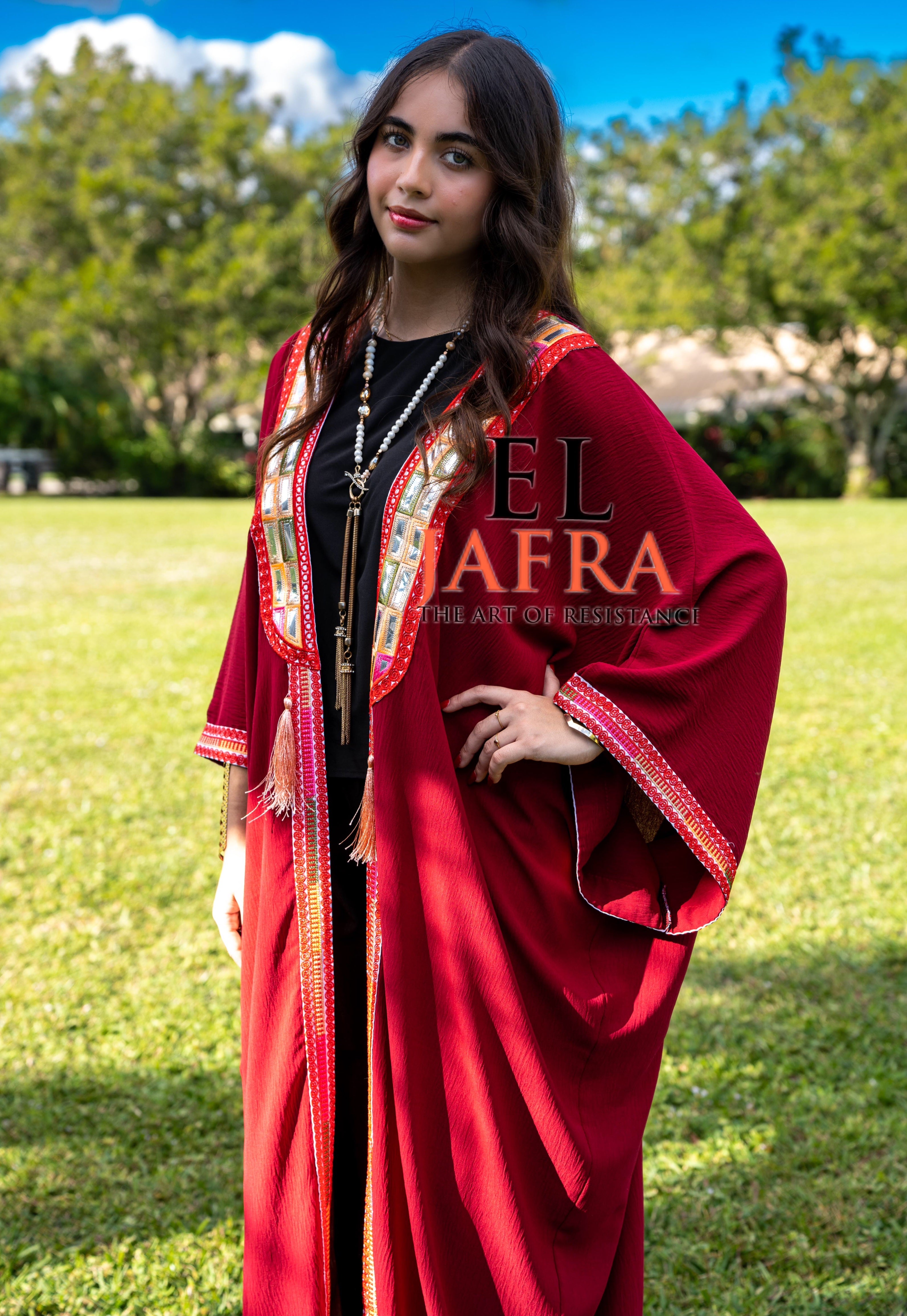 Soft touch abaya (8123331903670)