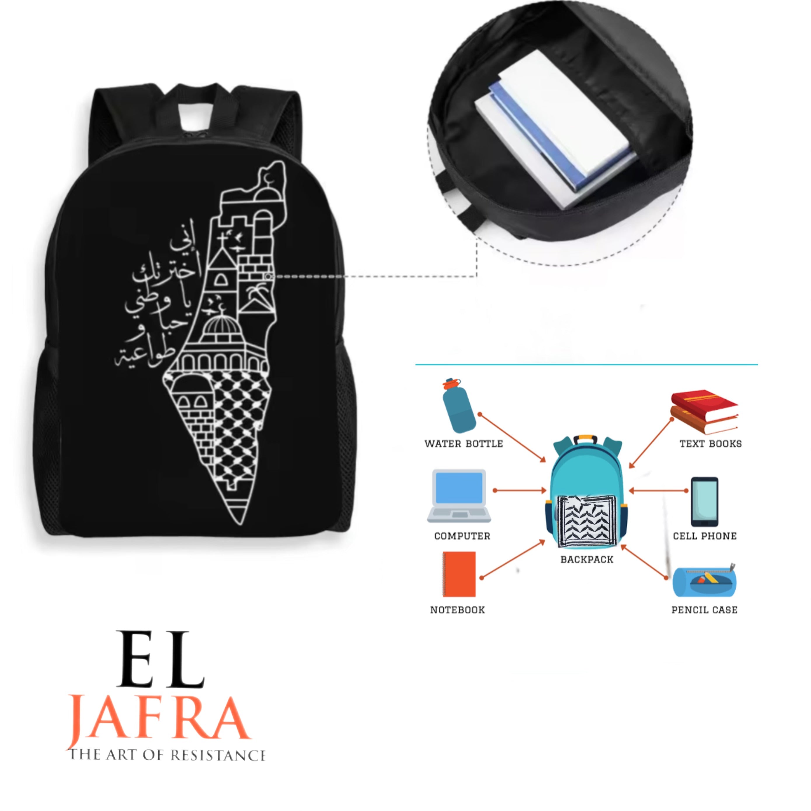 Palestine backpacks (8127858835638)