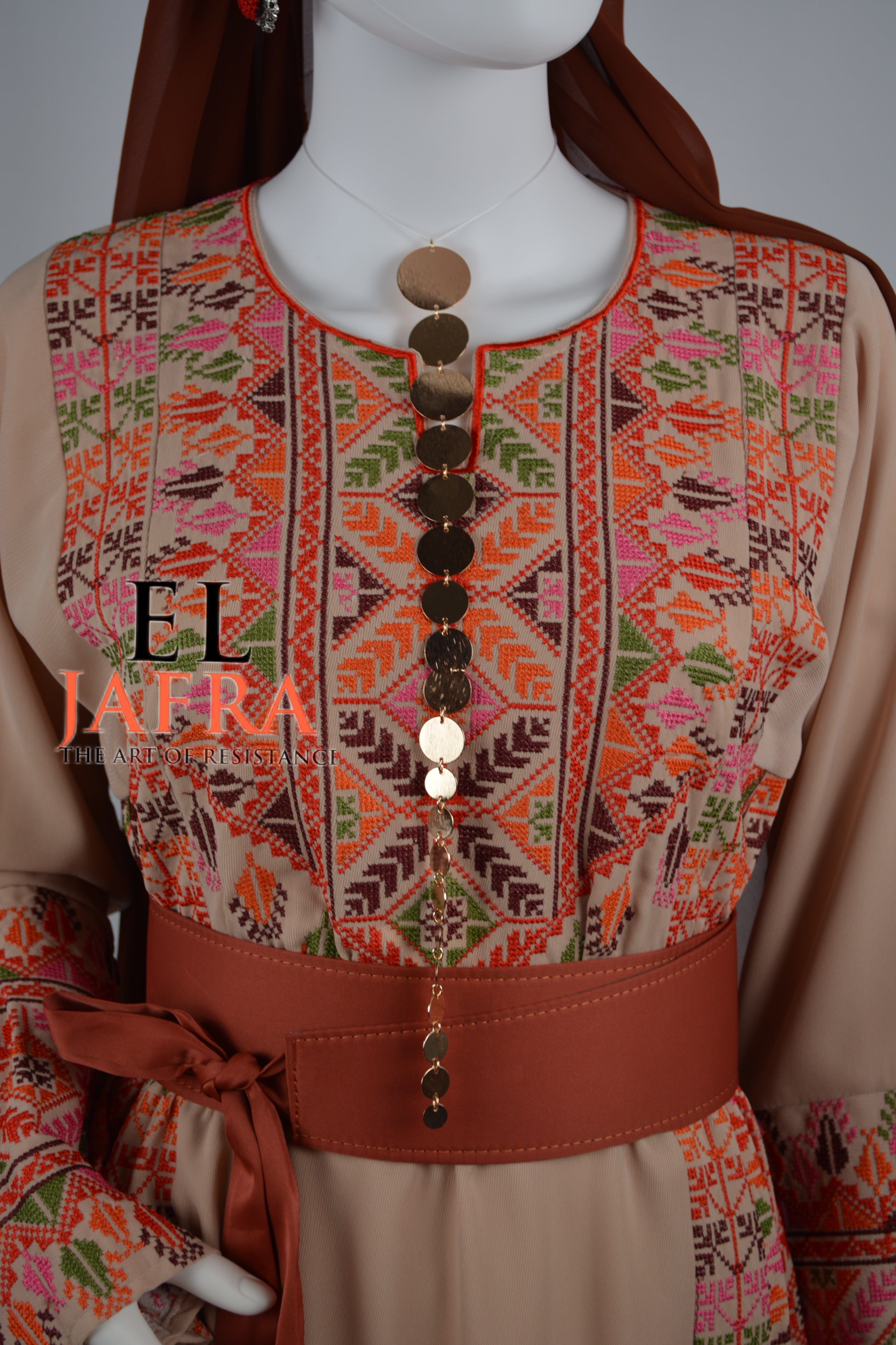 Olive branche thobe (8122737819830)